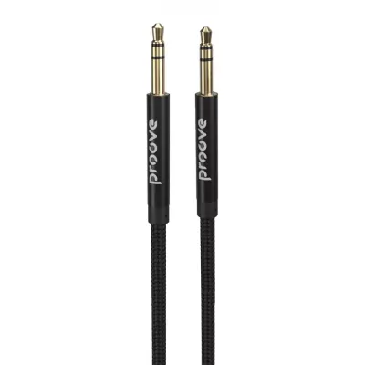 Кабель AUX Proove Weft (1m), Black, ACWF00005801