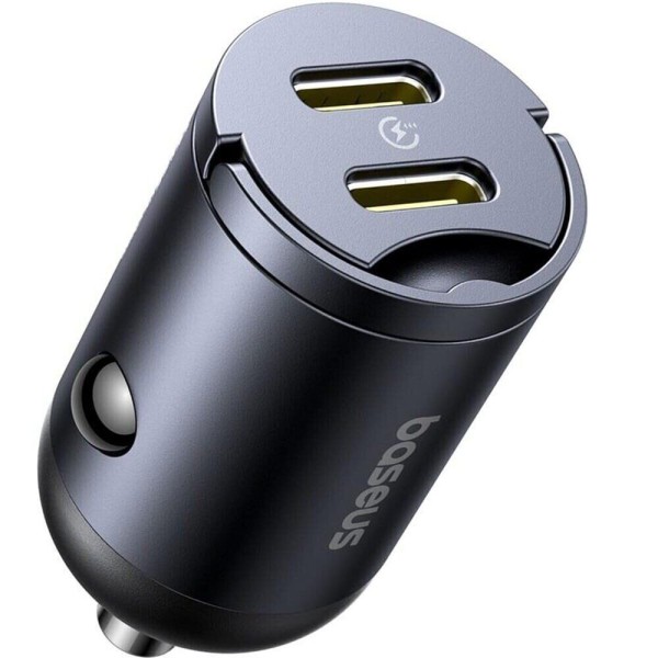 Адаптер автомобільний Baseus Tiny Star Mini Car Charger (C00035001121-03) black