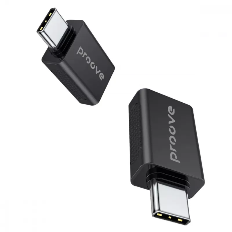 Перехідник  Proove OTG Proove Extension USB to Type-C, Black (HBEX00101001)
