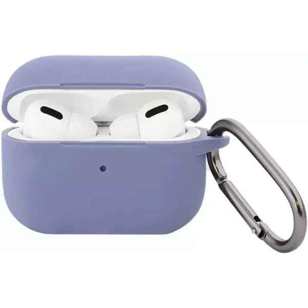 Чохол Silicone Case New for AirPods Pro 2 (lavender gray)