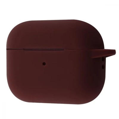 Чехол Silicone Case New for AirPods Pro 3 (bordo)