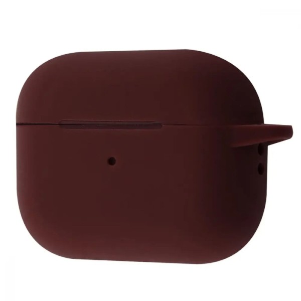 Чехол Silicone Case New for AirPods Pro 3 (bordo)