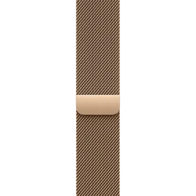 Ремінець Apple 46mm Gold Milanese Loop - M/L (MXMR3)
