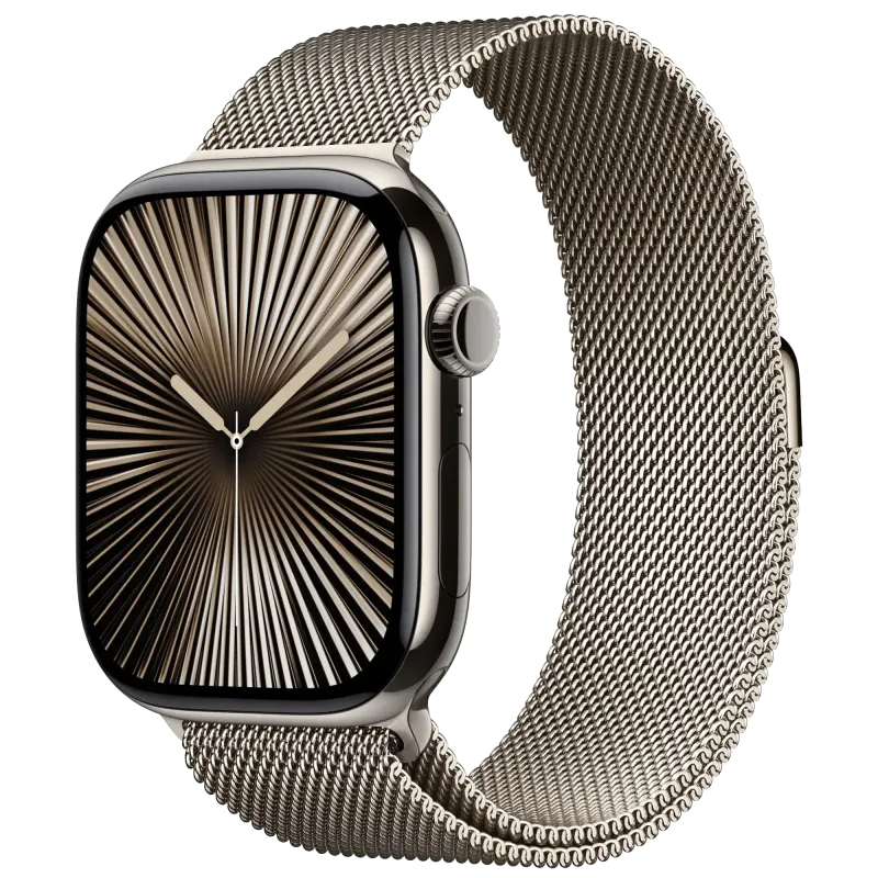 Ремінець Apple 46mm Natural Milanese Loop - M/L (MXMQ3)