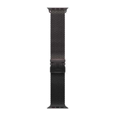 Ремінець Apple 49mm Black Titanium Milanese Loop - Large (MXKH3)
