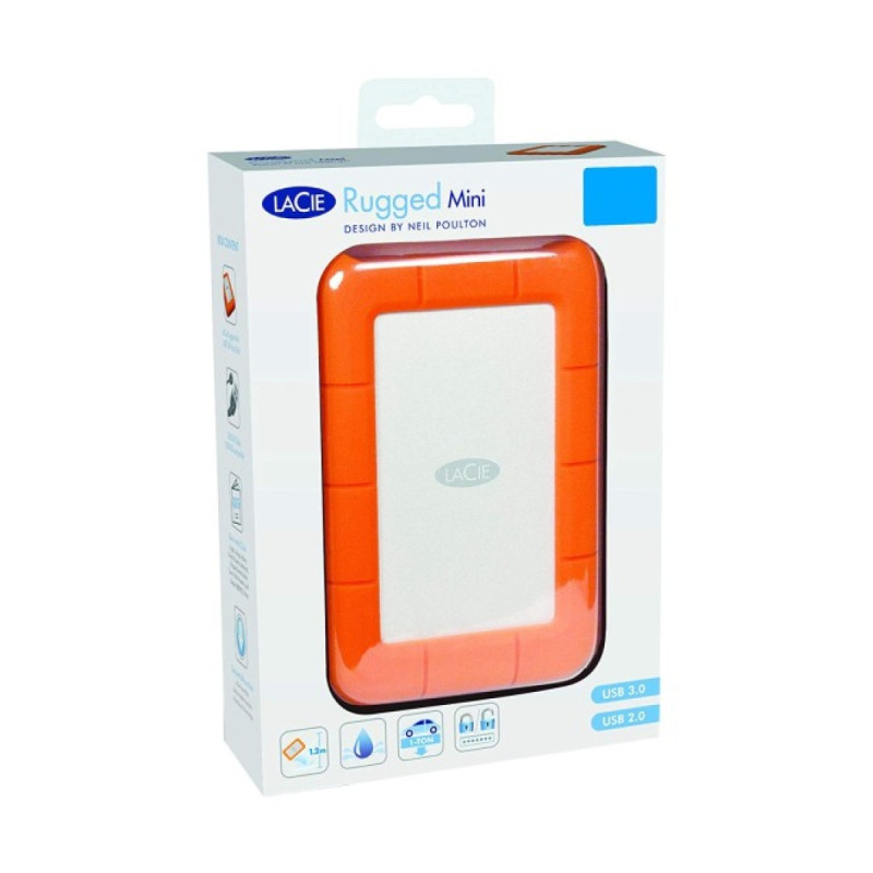 Жорсткий диск LaCie Rugged Mini 2TB LAC9000298 2.5 USB 3.0 External