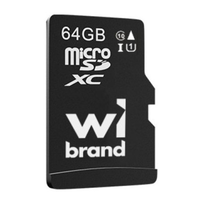 Карта пам'яті Wibrand 64Gb class 10 (WICDXU1/64GB-A)
