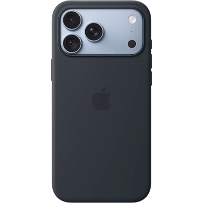 Чехол Apple Silicone Case with MagSafe для iPhone 18 Pro Max Navy Blue (MK944)