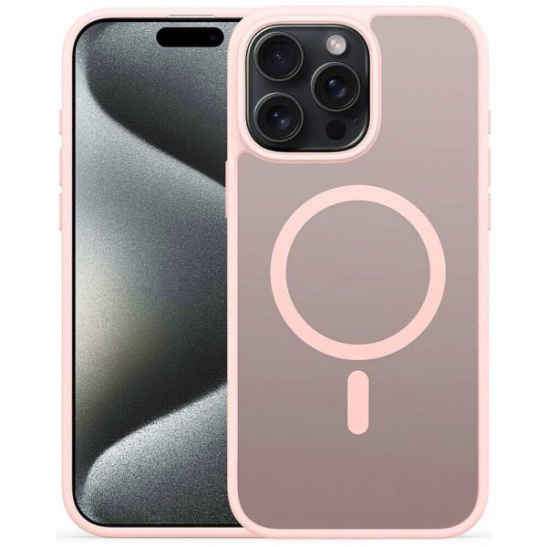 Чохол Alabay iPhone 16 Pro Cloud Matte Series Light Pink