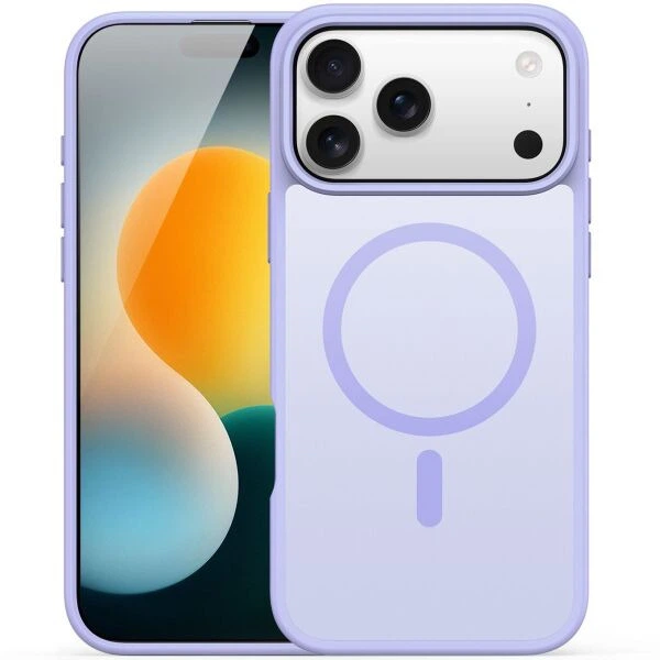 Чохол Alabay iPhone 17 Pro Max Cloud Matteа Light Purple