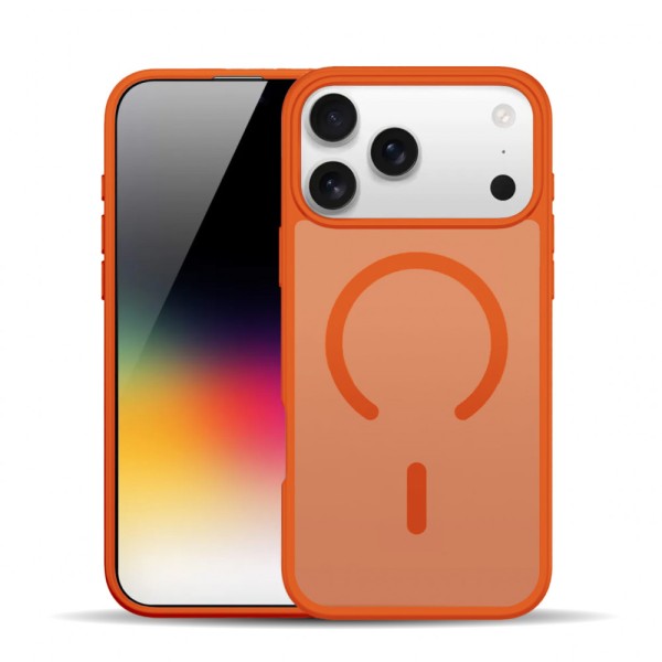 Чохол Alabay iPhone 17 Pro Cloud Matte Orange