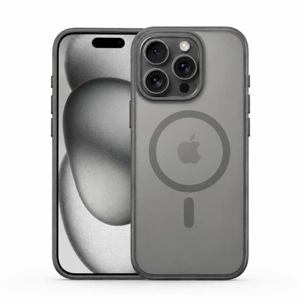 Чохол Alabay для iPhone 12/12 Pro Cloud Matte Series, Black