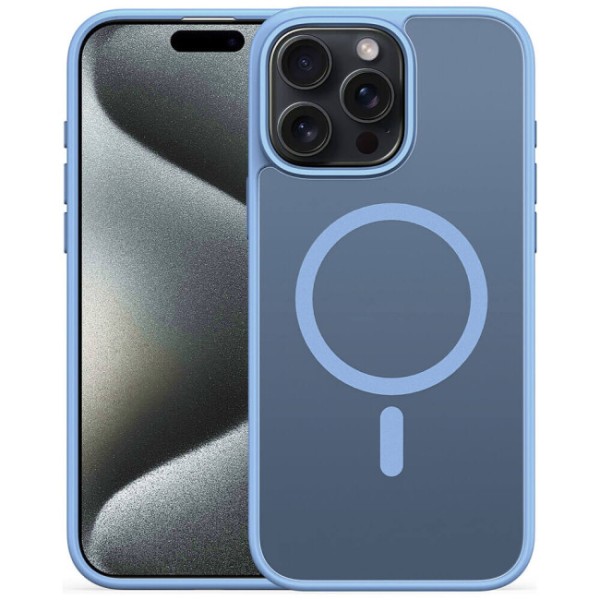 Чохол Alabay iPhone 13 Pro Max Cloud Matte Series Light Blue