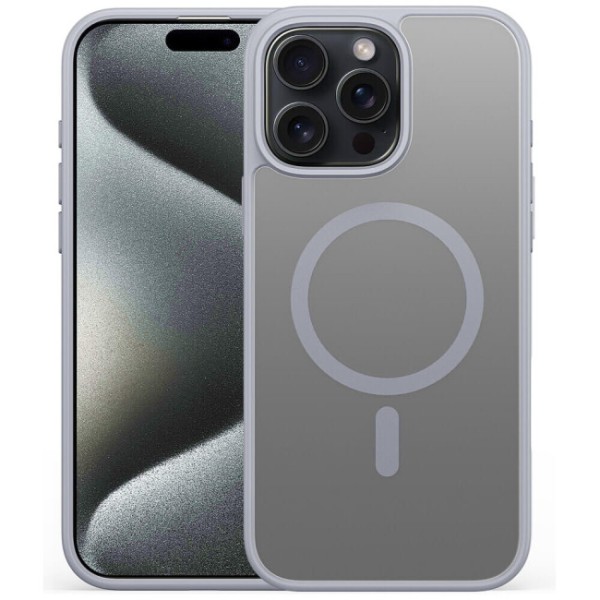 Чохол Alabay iPhone 13 Pro Max Cloud Matte Series Grey