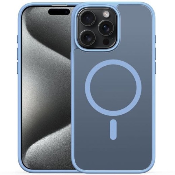 Чохол Alabay iPhone 13 Pro Cloud Matte Series Light Blue
