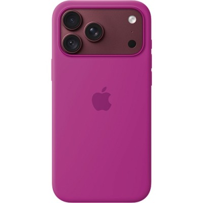 Чохол Apple Silicone Case with MagSafe для iPhone 18 Pro Max Magenta (MK904)