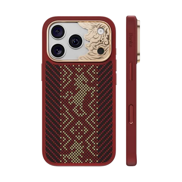 Чехол Benks ArmorPro Kevlar Knight iPhone 18 Pro | 17 Pro Red