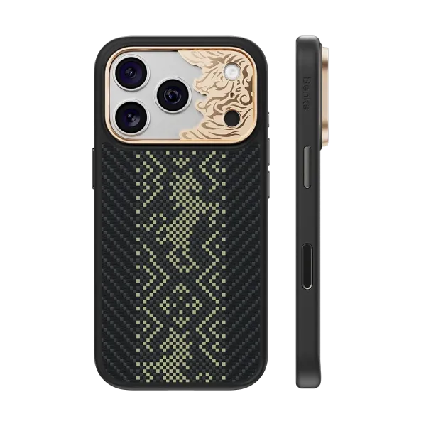 Чехол Benks ArmorPro Kevlar Knight iPhone 18 Pro | 17 Pro Black