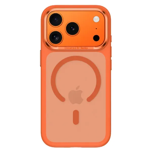 Чохол Benks для iPhone 17 Pro Magnetic Mist Series Orange