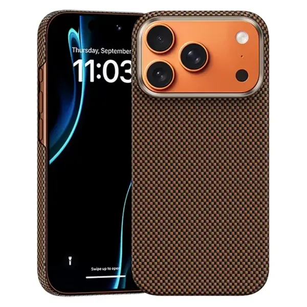 Чохол Benks для iPhone 17 Pro Magnetic Kevlar ArmorTint Series Gold