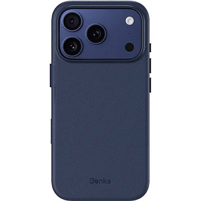 Чехол Benks для iPhone 17 Pro Magnetic VitaPro Series Blue