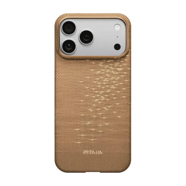 Чохол Pitaka Ultra-Slim Case Golden Glint for iPhone 17 Pro (KI1705AG)