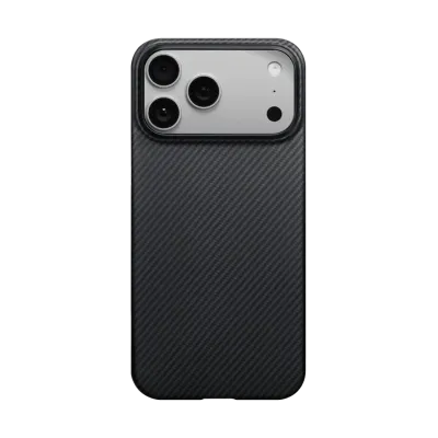 Чохол Pitaka Ultra-Slim Twill Black/Grey for iPhone 17 Pro Max (KI1701BPM)
