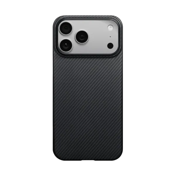 Чохол Pitaka Ultra-Slim Twill Black/Grey for iPhone 17 Pro Max (KI1701BPM)