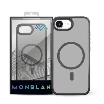 Чохол Monblan для iPhone 16e/17e Magnetic Matte Series Black