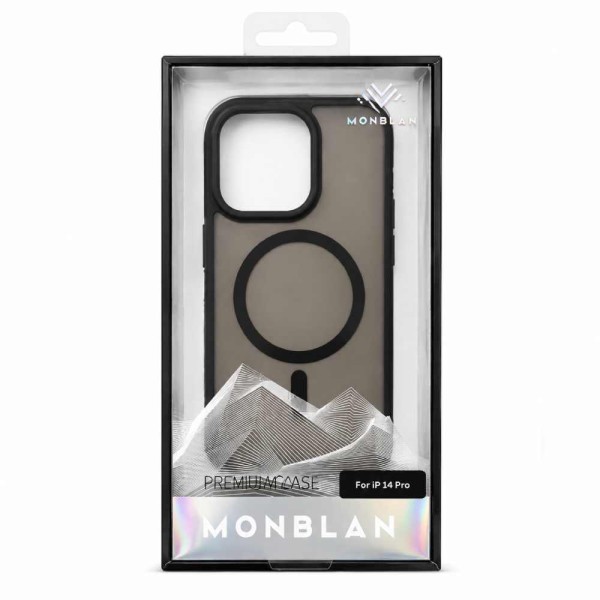 Чохол Monblan для iPhone 14 Pro Magnetic Matte Series Black