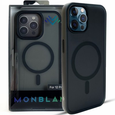 Чохол Monblan для iPhone 12 Pro Max Magnetic Matte Series Black