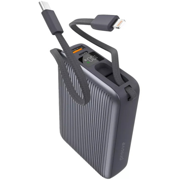 Батарея мобільна Proove Moon Rock 22.5W 20000mAh Gray (PBM222012105)