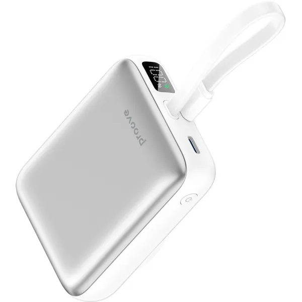 Портативна Батарея Proove Neutron 22.5W 10000mAh Silver / White (PBNE22022206)
