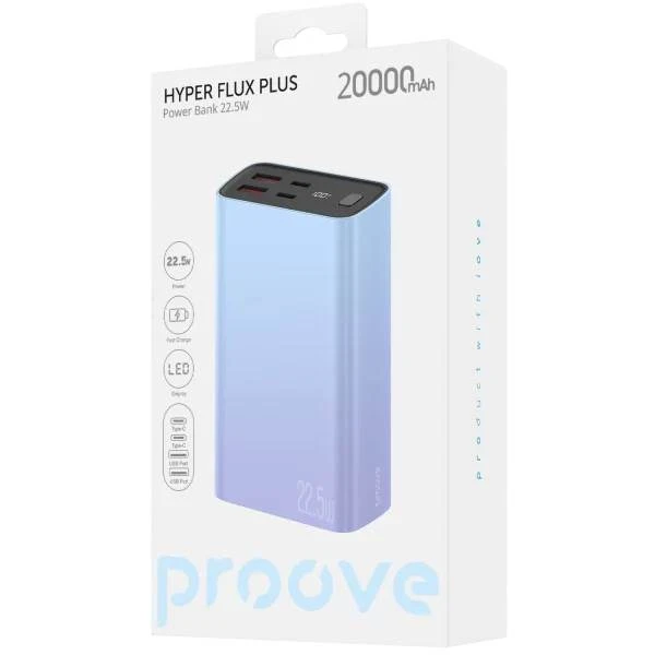 Портативна Батарея Proove Hyper Flux Plus 22.5W 20000mAh, Gradient (PBF222120009)