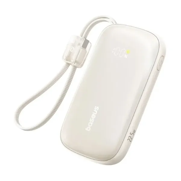 УМБ Baseus EnerFill FC21 Qpow 3 Ultra 10000mAh 22.5W White
