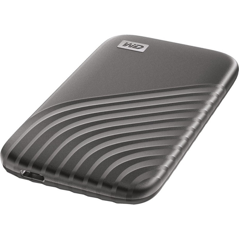 Зовнiшнiй SSD WD My Passport 2TB, Space Gray , WDBAGF0020BGY-WESN
