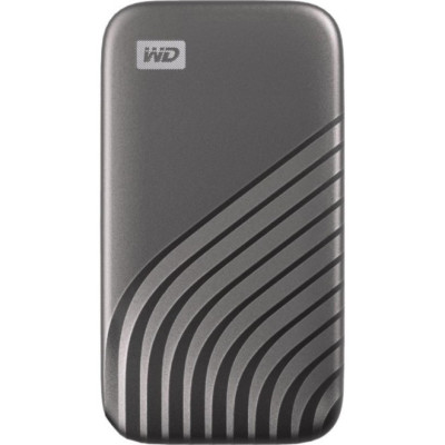 Зовнiшнiй SSD WD My Passport 2TB, Space Gray , WDBAGF0020BGY-WESN