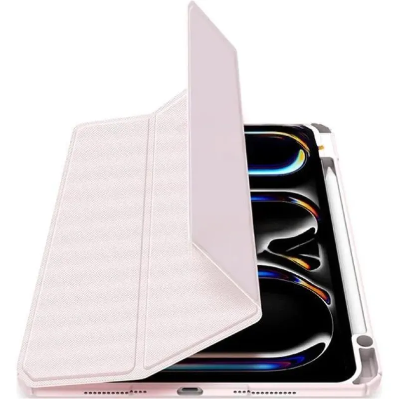 Чохол Dux Ducis Toby Series iPad Air 6 11" (2024) / Air 4/5 10.9" (With Apple Pencil Holder) Pink