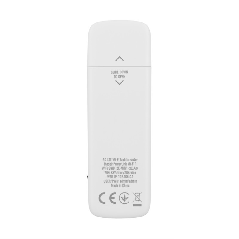 Мобільний маршрутизатор 2E PowerLink LTE, Wi-Fi6, 1xUSB