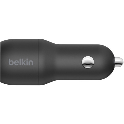 АЗП Belkin 24Вт 2хUSB-A (CCB001BTBK)