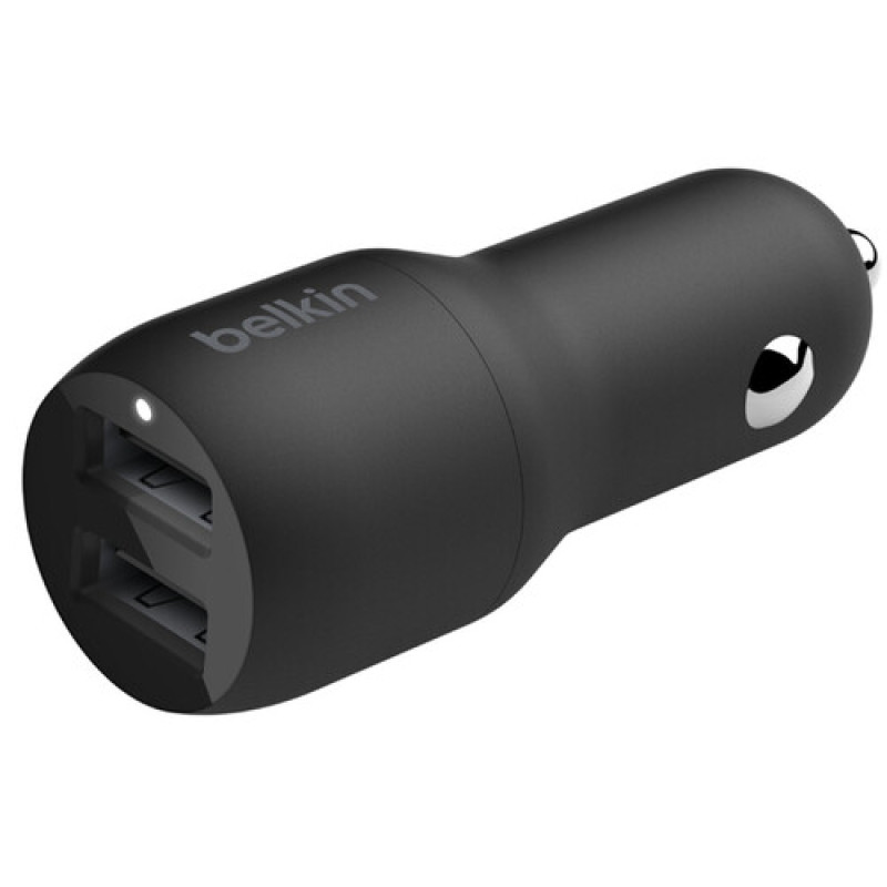АЗП Belkin 24Вт 2хUSB-A (CCB001BTBK)