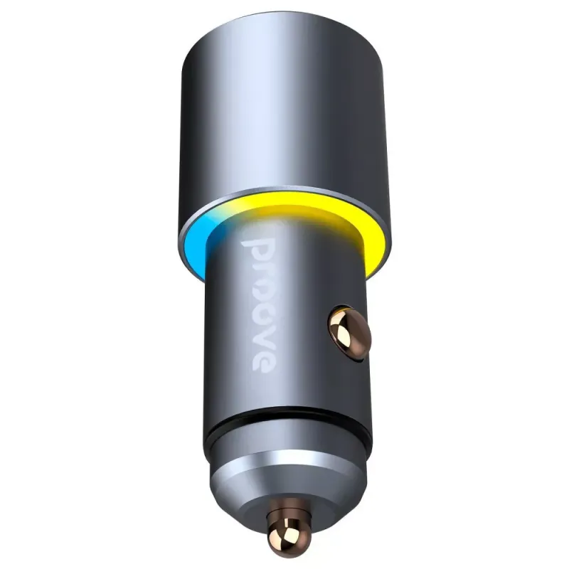АЗП Proove Double Energy 50W Type-C Metal Gray (ACDE50022206)