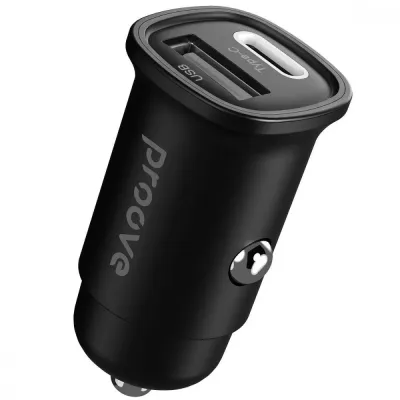 АЗП Proove Flash 30W  (Type-C + USB) Black (CCFL30111201)