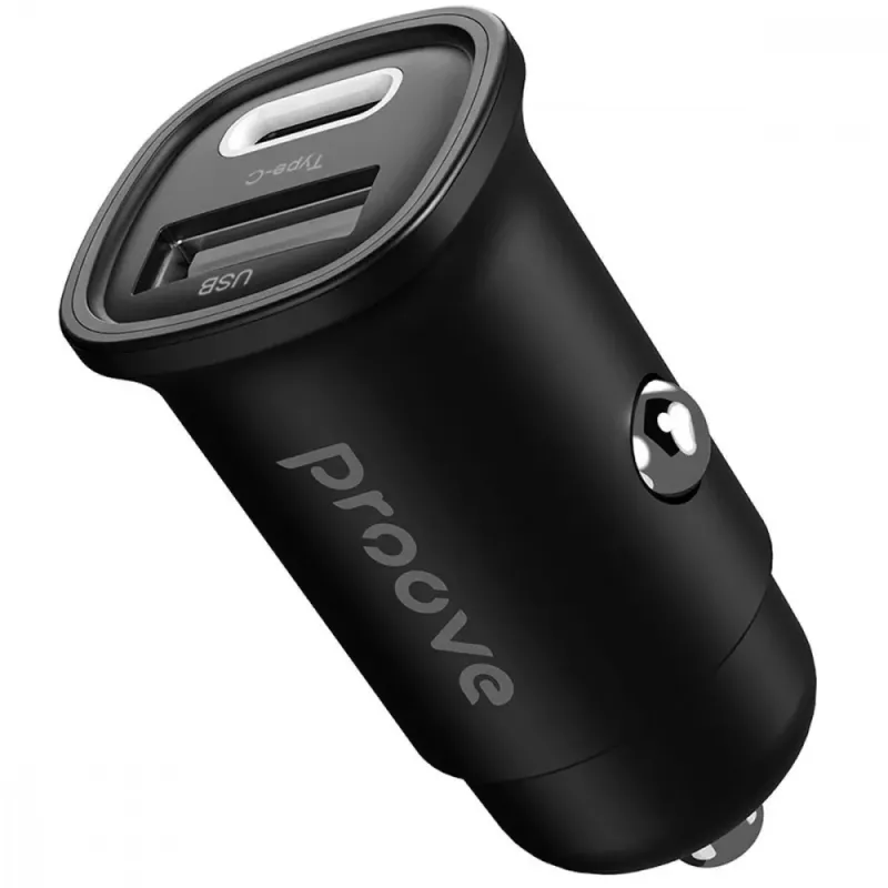 АЗП Proove Flash 30W  (Type-C + USB) Black (CCFL30111201)