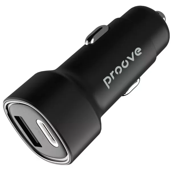 АЗП Proove Flash 48W (Type-C + USB) Black (CCFL48111201)