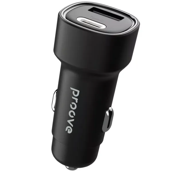 АЗП Proove Flash 48W (Type-C + USB) Black (CCFL48111201)