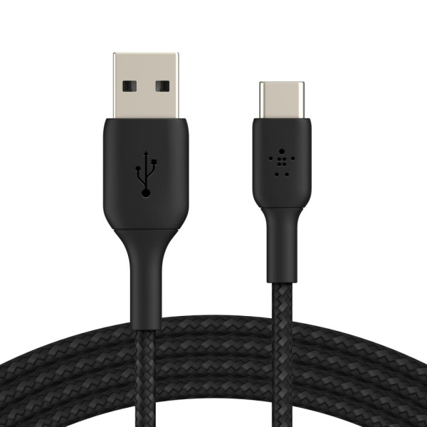 Кабель Belkin USB Type-C USB-C to USB-A 3m Black (CAB002BT3MBK)