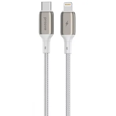 Кабель Proove Dense Metal Type-C to Lightning 27W (2m), White, CCDM27002122
