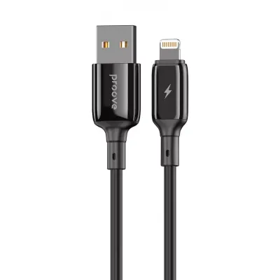 Кабель Proove Flex Metal USB–Lightning 2,4 А, чёрный, CCFM20001101