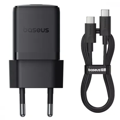 МЗП Baseus Palm Fast Charger 30W 30W + Кабель Type-C to Type-C 60W